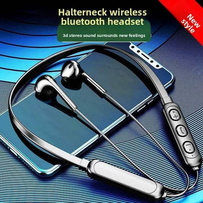 Neckband Bluetooth Headset with Noise Cancellation, Waterproof, Long Battery Life - Price Value Store