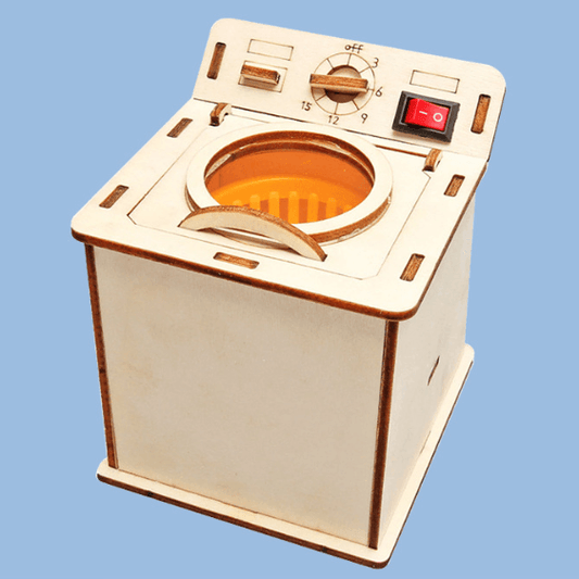 Old-fashioned Washing Machine DIY Model - Price Value Store