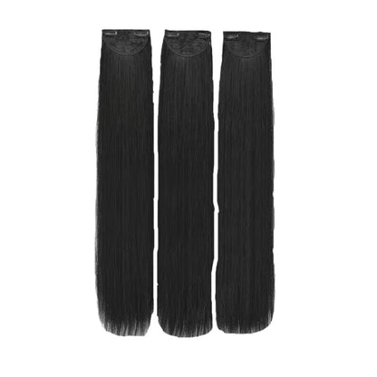 Long straight hair wig
