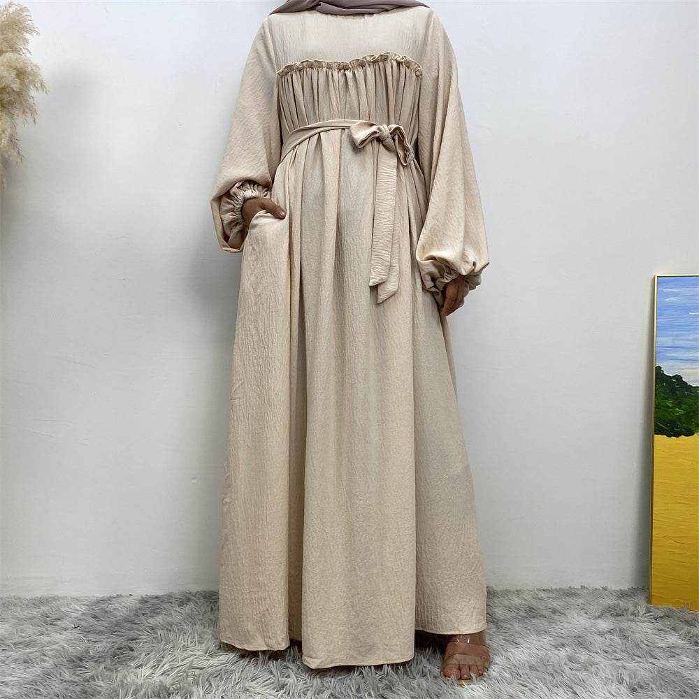 Muslim Abaya Dress with Side Pockets - Price Value Store
