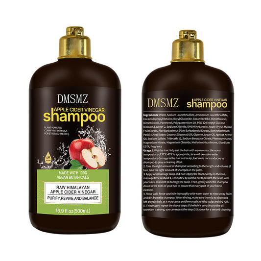 Apple cider vinegar shampoo