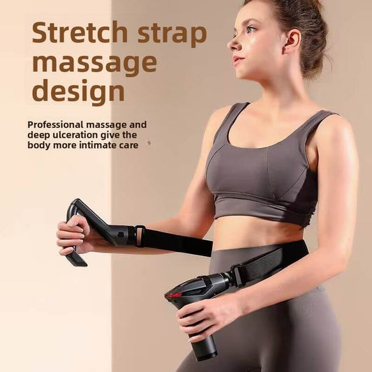 Split Pull Strap Multifunctional Detachable Handle Vibration Massage Gun - Price Value Store