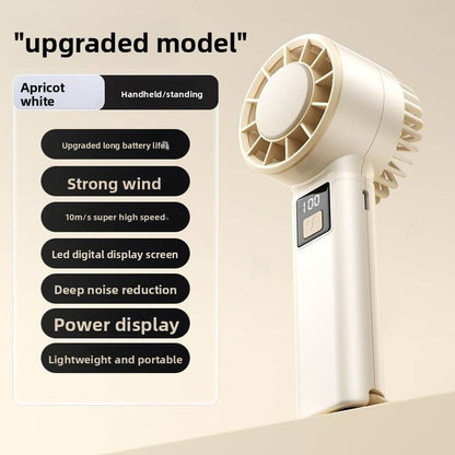 Handheld semiconductor-cooled portable mini cooling electric fan - Price Value Store