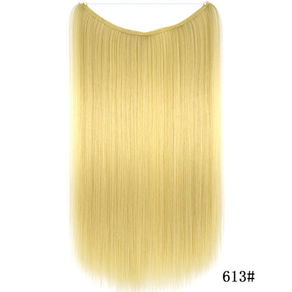 Seamless Straight Synthetic Hair Patch