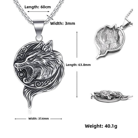 Stainless steel men's necklace - Price Value Store