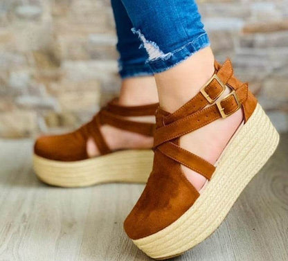 Thick-soled Baotou Platform Shoes - Price Value Store