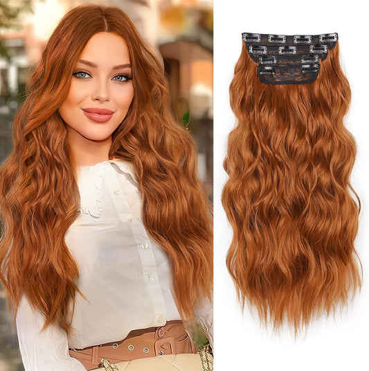 A four-piece wig set