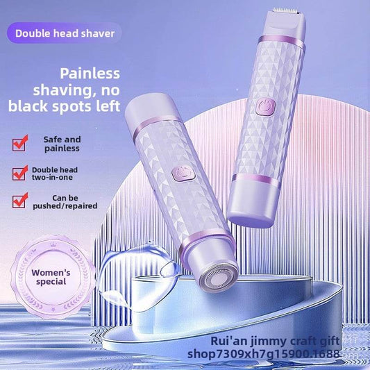 Portable electric double-head hair shaver - Price Value Store