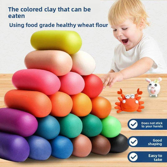12 Colors Wheat Flour Clay for Kids - Price Value Store