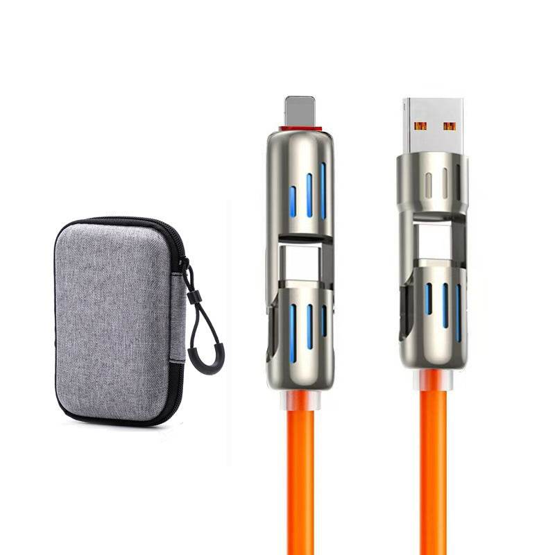 4-in-1 usb mobile phone data cable - Price Value Store