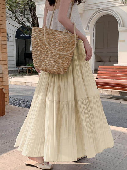 Long pleated skirt - Price Value Store