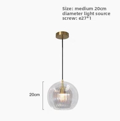 Simple bedside glass lamp - Price Value Store