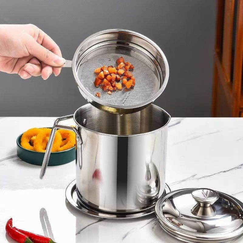 Stainless steel oil filter pot - Price Value Store