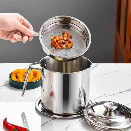 Stainless steel oil filter pot - Price Value Store