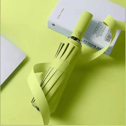 The fully automatic umbrella is suitable for both sunny and rainy days - Price Value Store