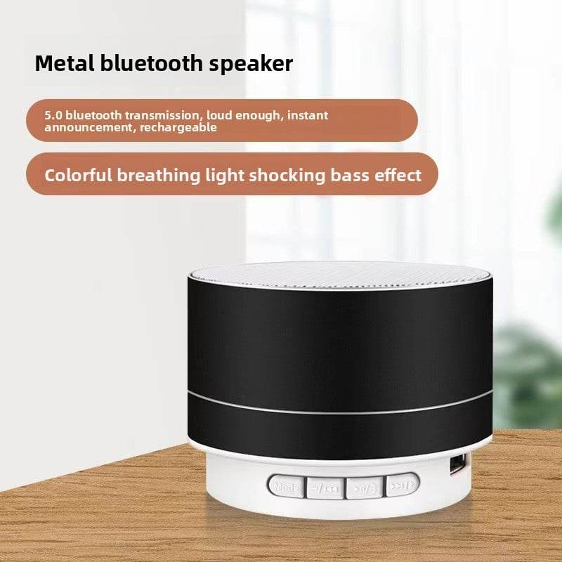 Portable Mini Colorful Bluetooth Speaker with LED Lights - Price Value Store