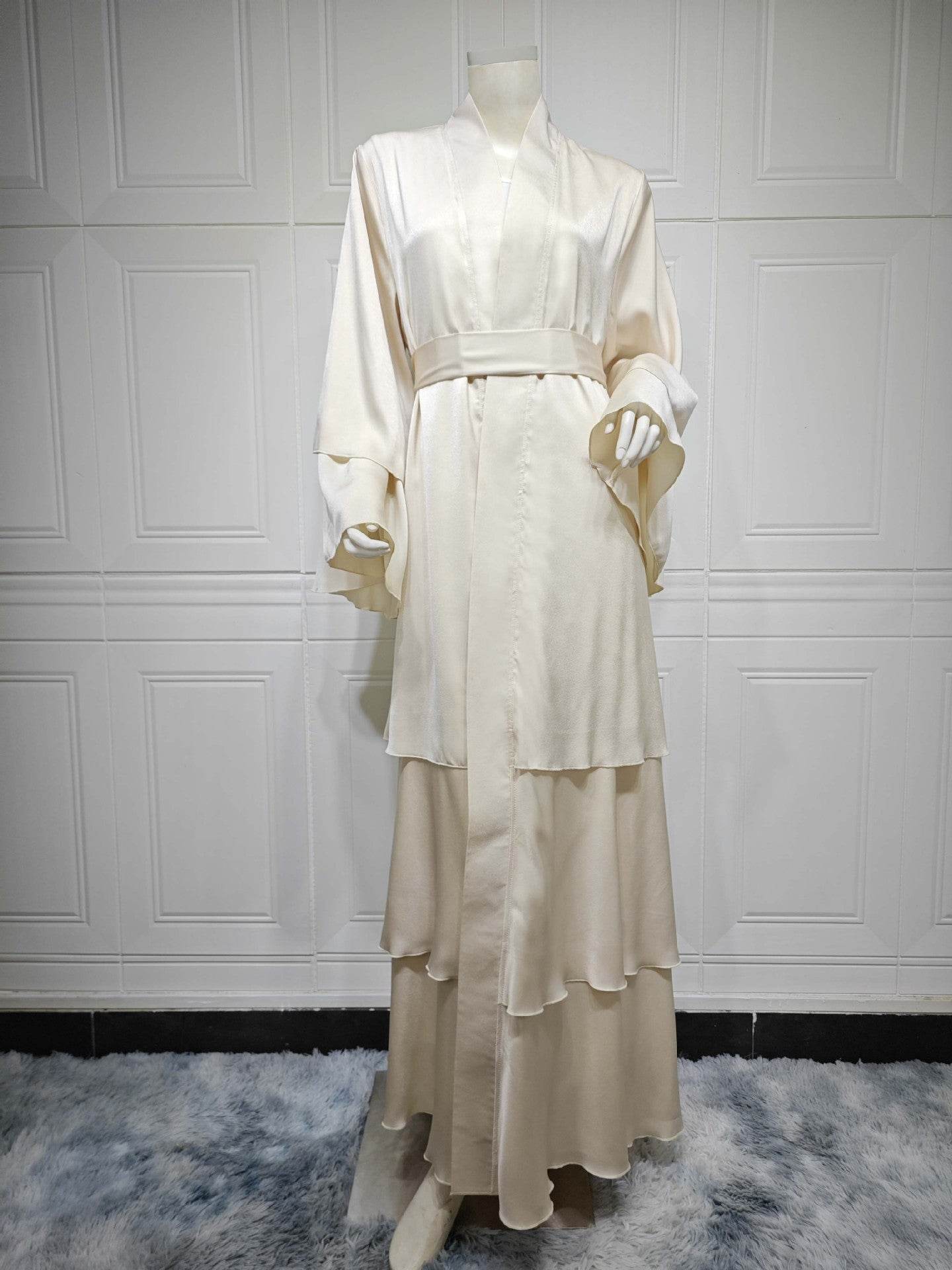 Modest Muslim Abaya Robe - Solid Color Long Dress - Price Value Store