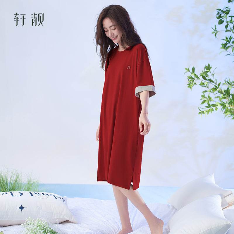 Summer thin short-sleeved modal cotton sexy pajamas - Price Value Store