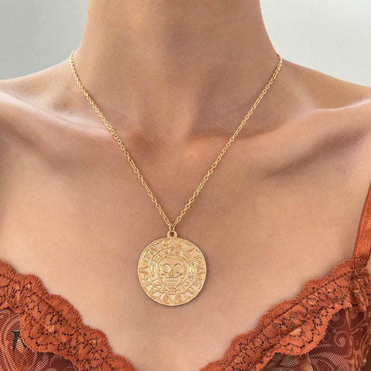 Skull Head Necklace Pendant - Price Value Store