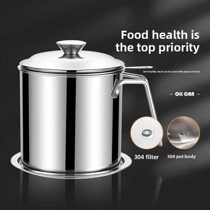 Stainless steel oil filter pot - Price Value Store