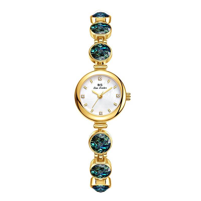 BS Huancai Rough Stone Malachite iridescence Women's Watch - Price Value Store