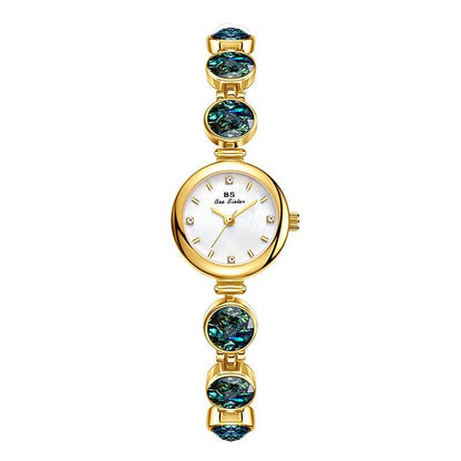 BS Huancai Rough Stone Malachite iridescence Women's Watch - Price Value Store