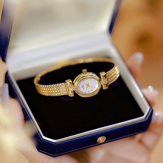 BS vintage light luxury jewelry, Wheat Ear Watch, elegant women's watch - Price Value Store