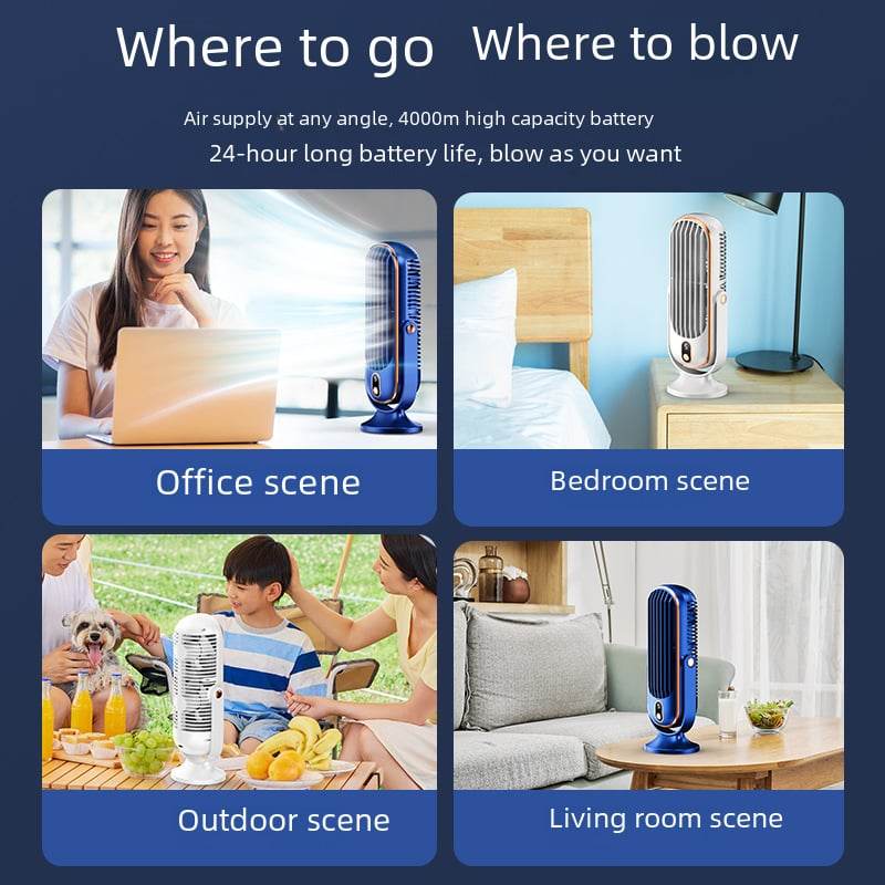 Portable brushless motor small fan - Price Value Store