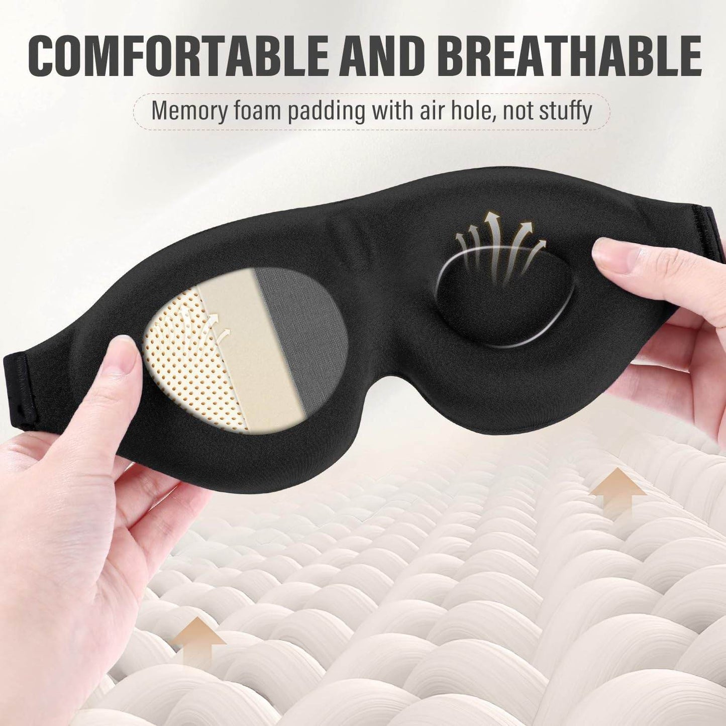Full light-blocking sleep eye mask - Price Value Store