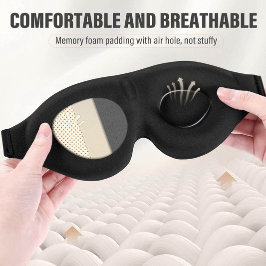 Full light-blocking sleep eye mask - Price Value Store