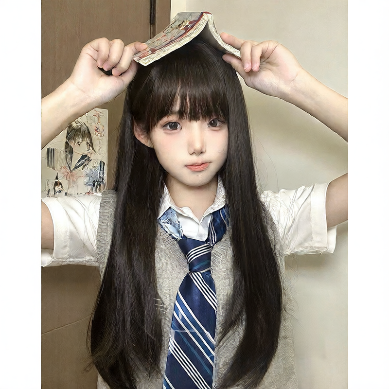 One-piece wig