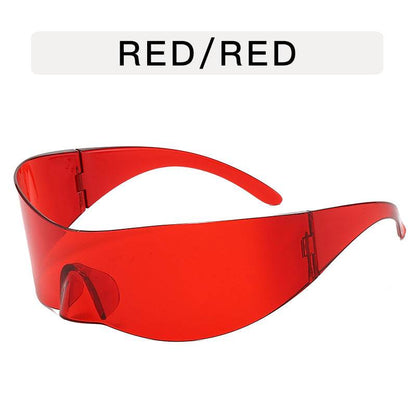 Frameless one-piece sunglasses - Price Value Store