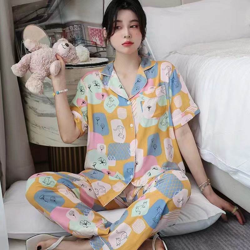 Long pants and cardigan home wear - Price Value Store
