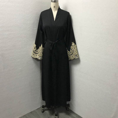 Elegant Embroidered Abaya Dress for Women - Price Value Store