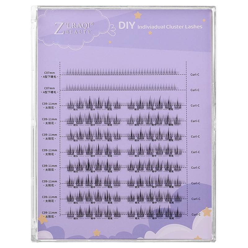 Natural Black Stem False Eyelashes - Price Value Store