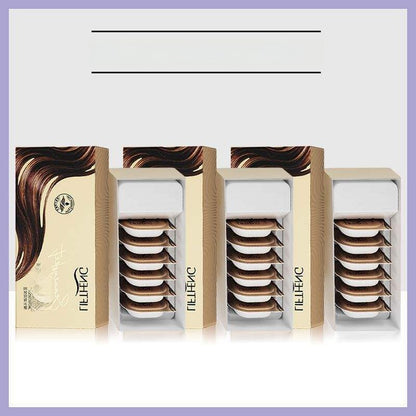 Disposable hair mask controls oil