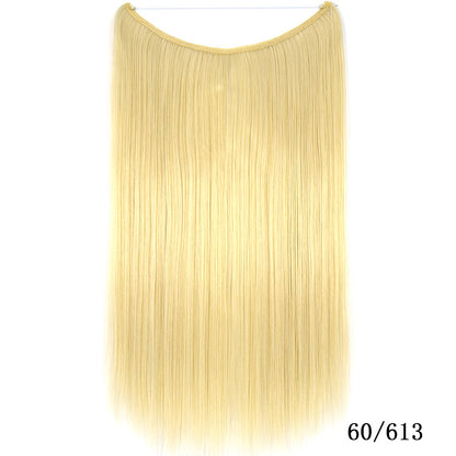 Seamless Straight Synthetic Hair Patch