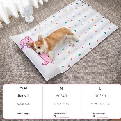 Pet ice mat, dog ice bed mat, summer sleeping mat, cat summer sleeping cooling mat, durable dog bed mat - Price Value Store