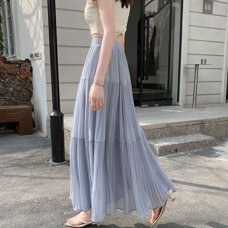 Long pleated skirt - Price Value Store