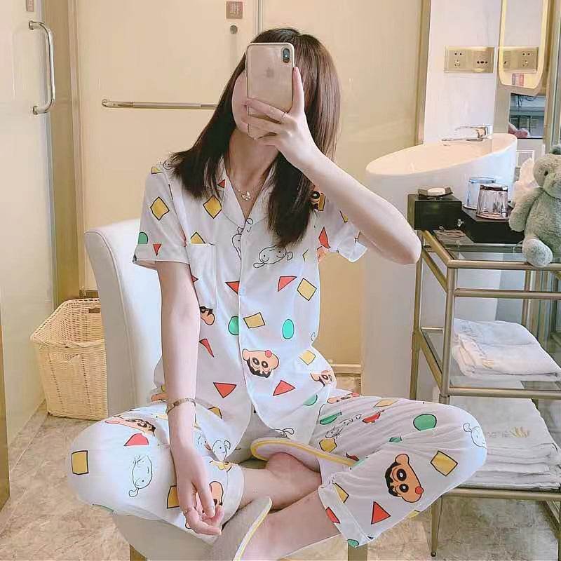 Long pants and cardigan home wear - Price Value Store