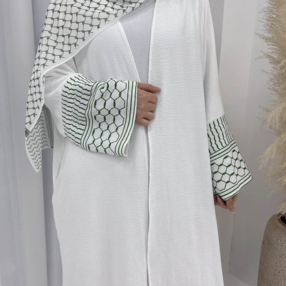 Embroidered tassel cardigan robe - Price Value Store