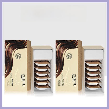 Disposable hair mask controls oil