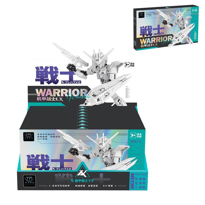 Assembled mecha warrior building blocks - Price Value Store