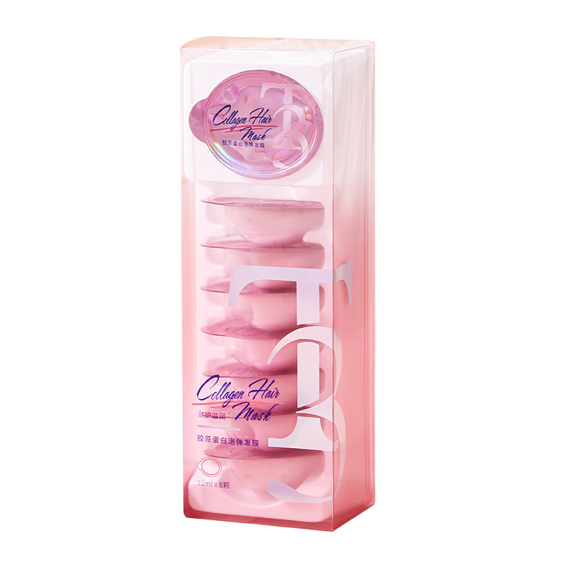 Collagen cannonball hair mask