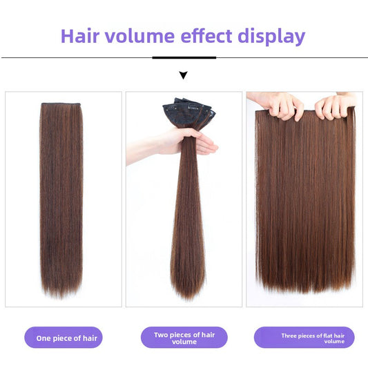 Simulated hair pads and wig pieces
