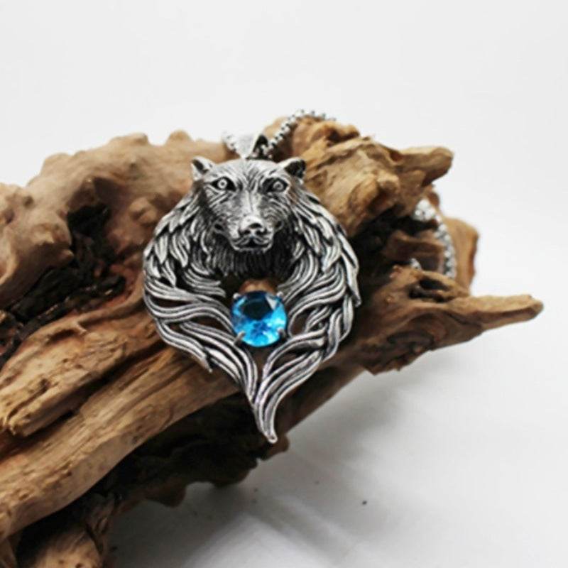 Domineering Wolf Head Necklace - Price Value Store