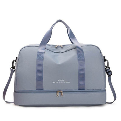 Large Waterproof Travel Tote ? Unisex Carry-On Bag for Short Trips - Price Value Store