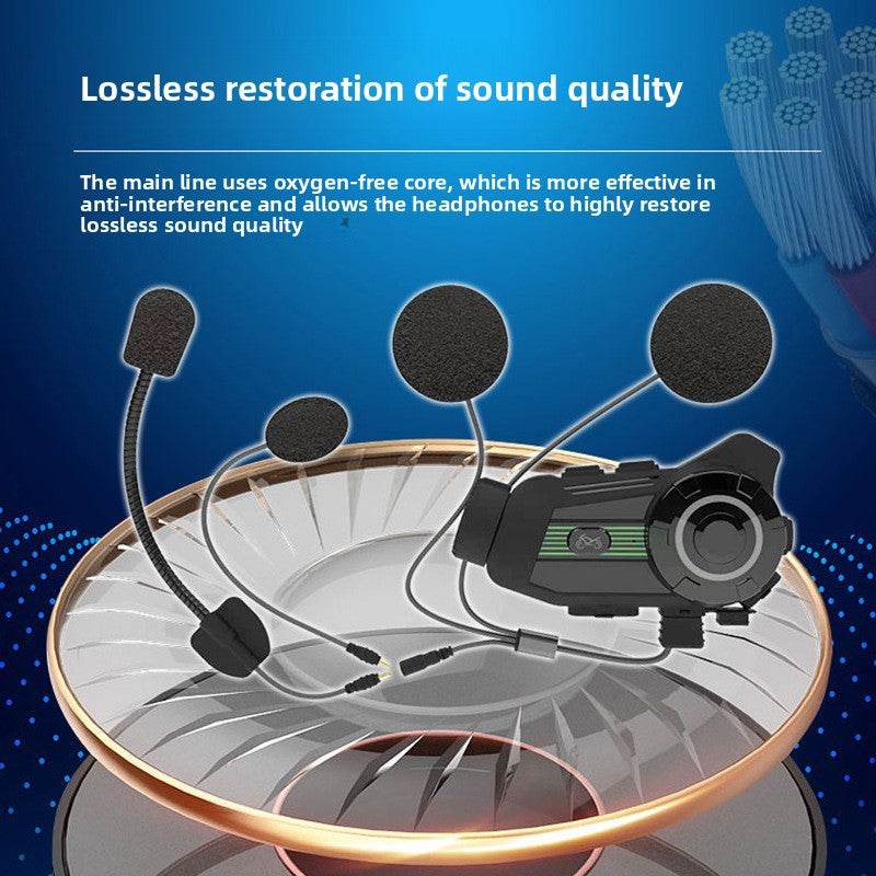 Wireless Motorcycle Helmet Bluetooth Headset with 2K Camera and Intercom - Price Value Store