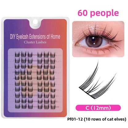 Natural Black Stem False Eyelashes - Price Value Store