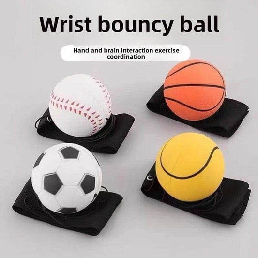 6CM Rubber Wrist Bouncing Ball with Rope - Price Value Store